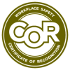 COR Workplace Safety Certificate of Recognition Logo
